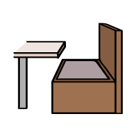 「ボックス席」のイメージ