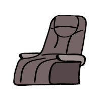 「マッサージチェア席」のイメージ
