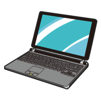 「ノートPC（パソコン）」のイメージ